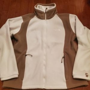 North face full zip fleece jacket